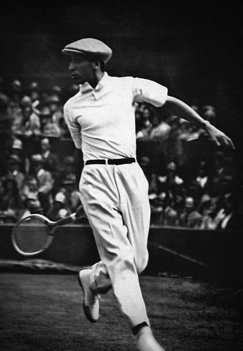 René Lacoste à Wimbledon en 1928.