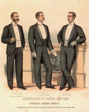 Мужская мода конца 19 века