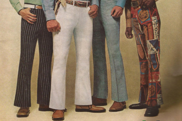 Мода 70-х клёш мужчины