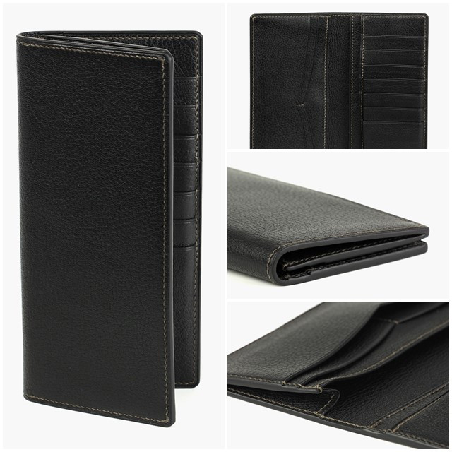 Бумажник PJ Leather черный coat wallet