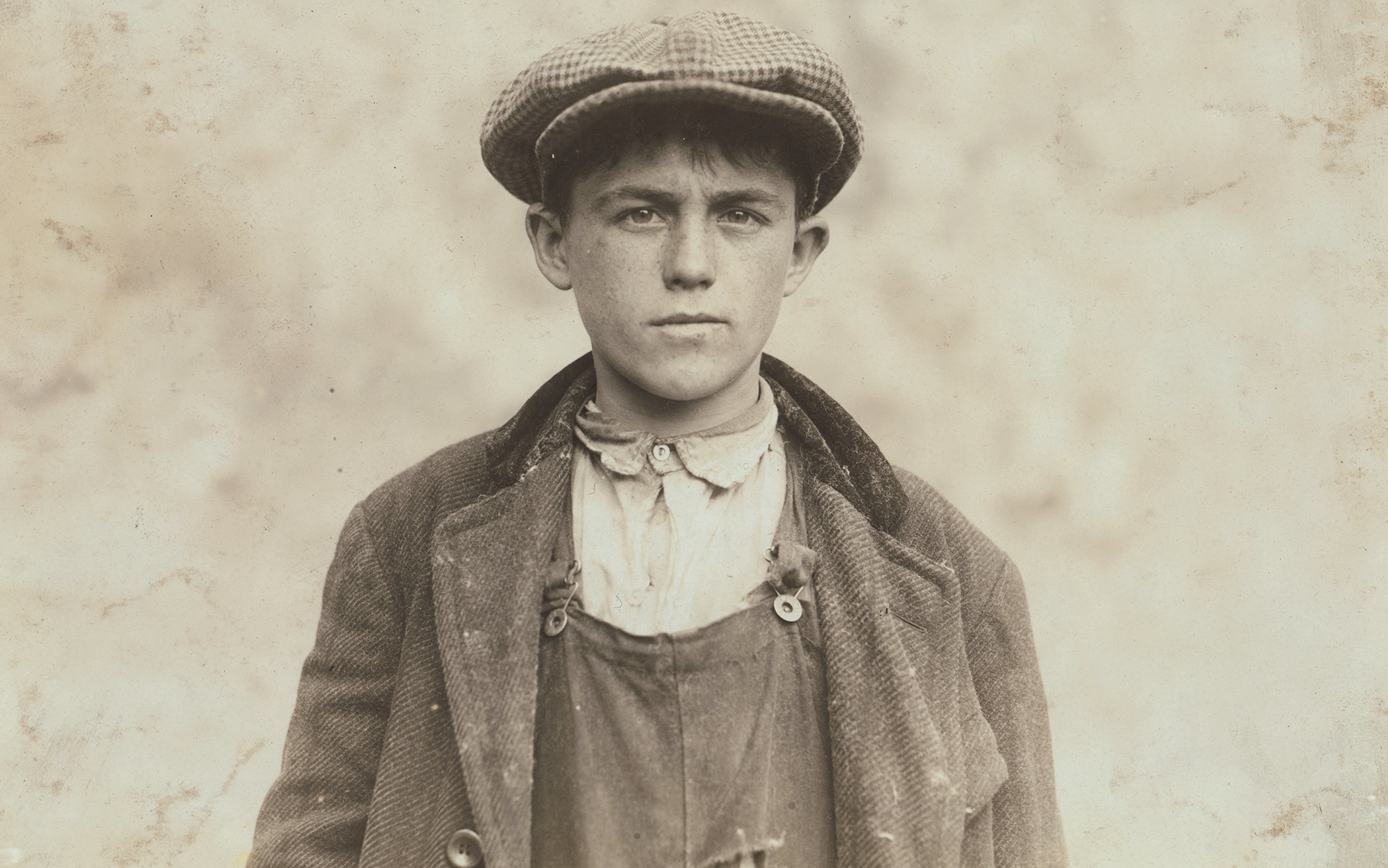 Джеймс Донован, уборщик на металлургическом заводе в Фолл-Ривер, Массачусетс, США, 1916 г.